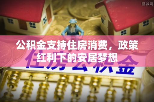 威信公积金支持住房消费，政策红利下的安居梦想